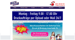 Desktop Screenshot of print-potsdam.de
